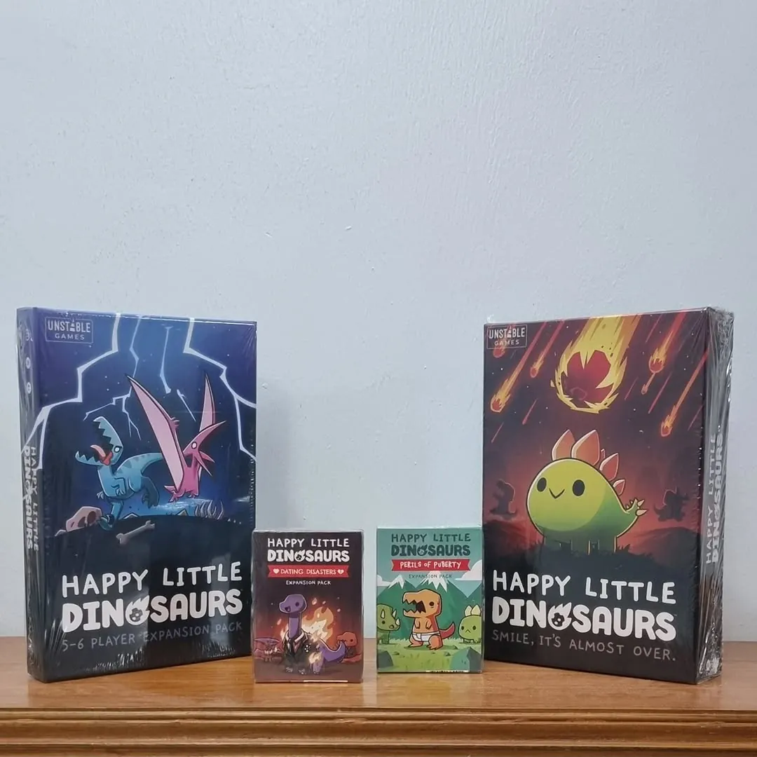 Happy Little Dinosaurs Board Game Bundle