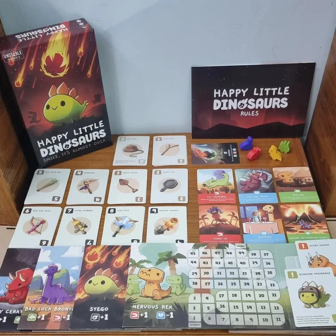 Happy Little Dinosaurs Board Game Bundle