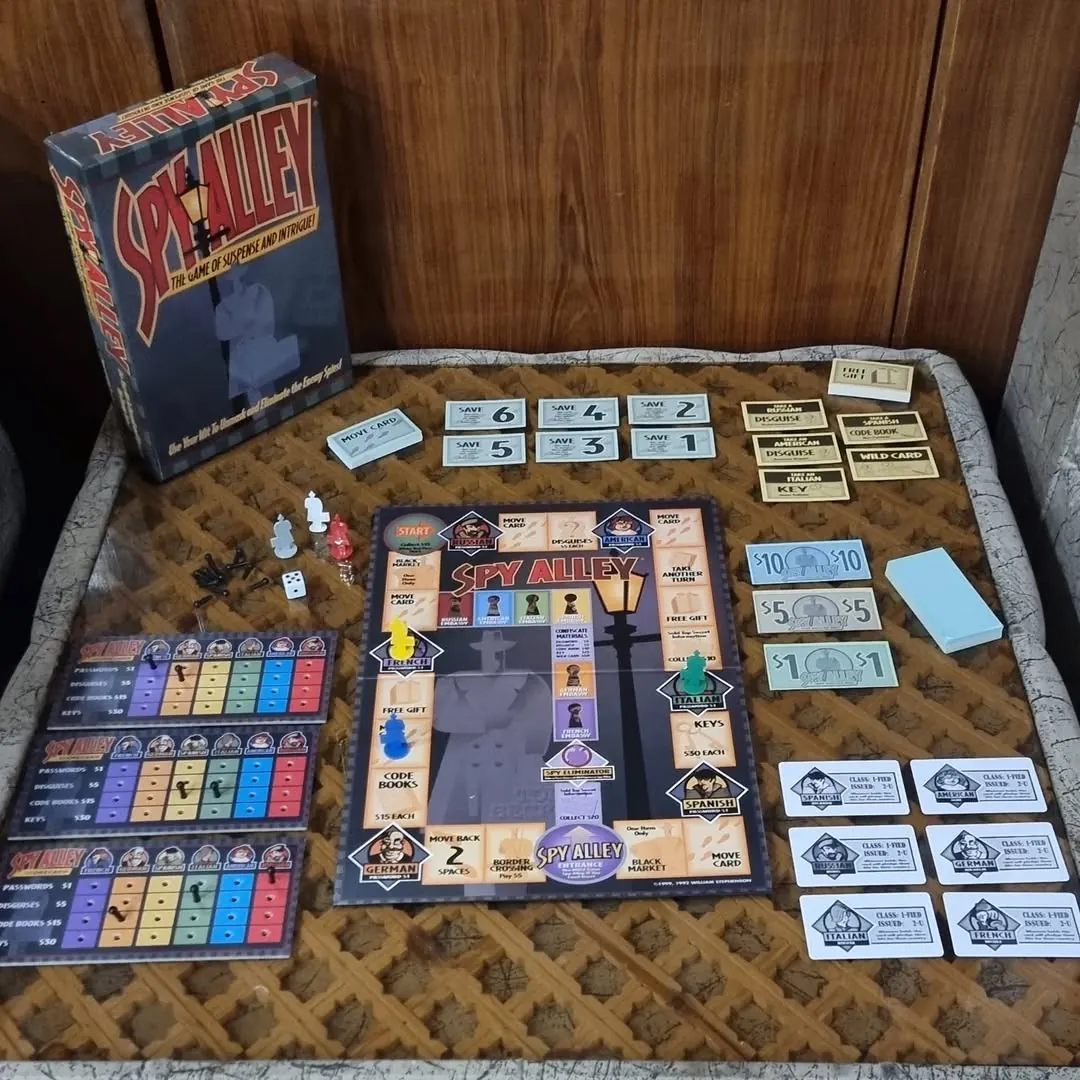 Spy Alley Board Game