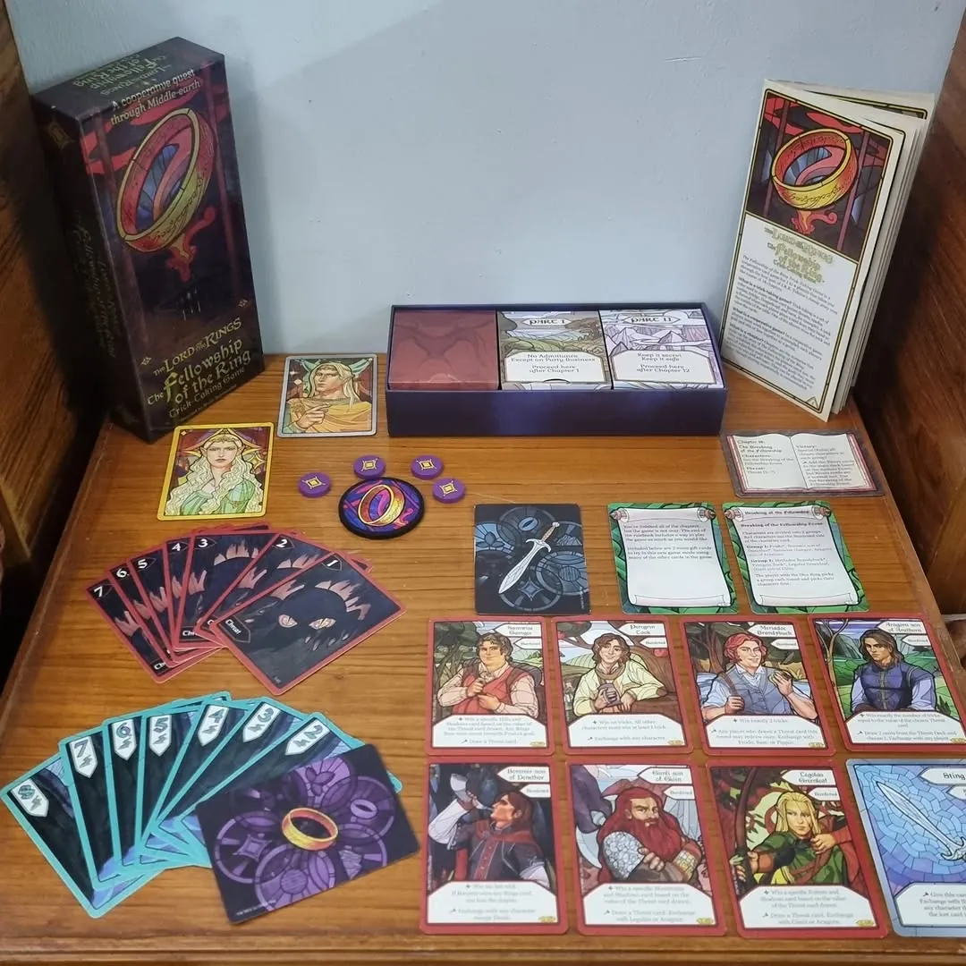 The Lord of the Rings: The Fellowship of the Ring Trick-Taking Game