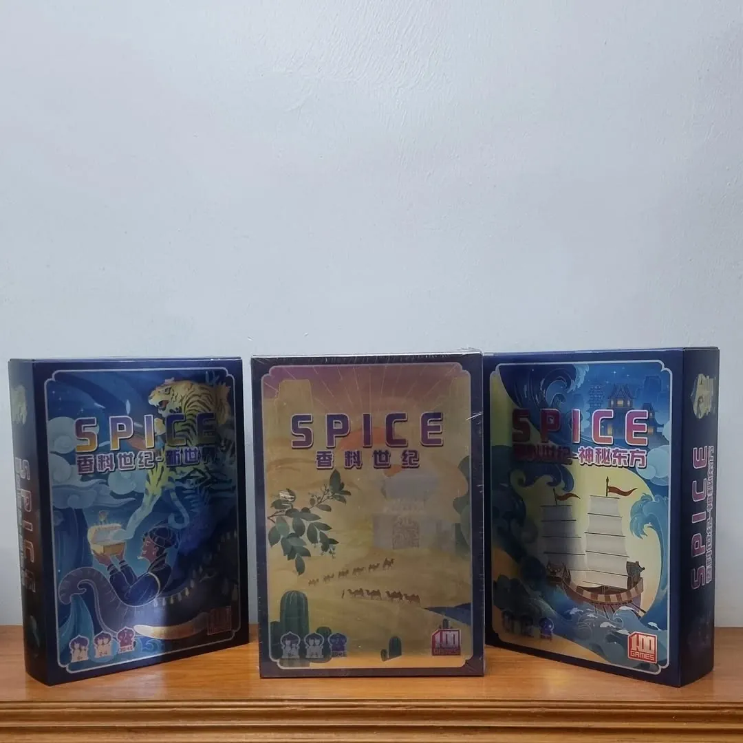 Century Board Games Collection: Spice Road, Eastern Wonders, A New World