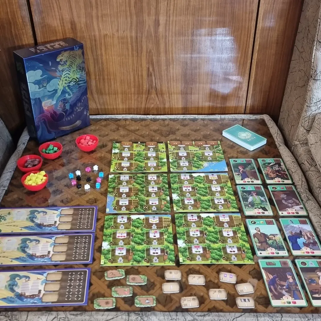 Century Board Games Collection: Spice Road, Eastern Wonders, A New World