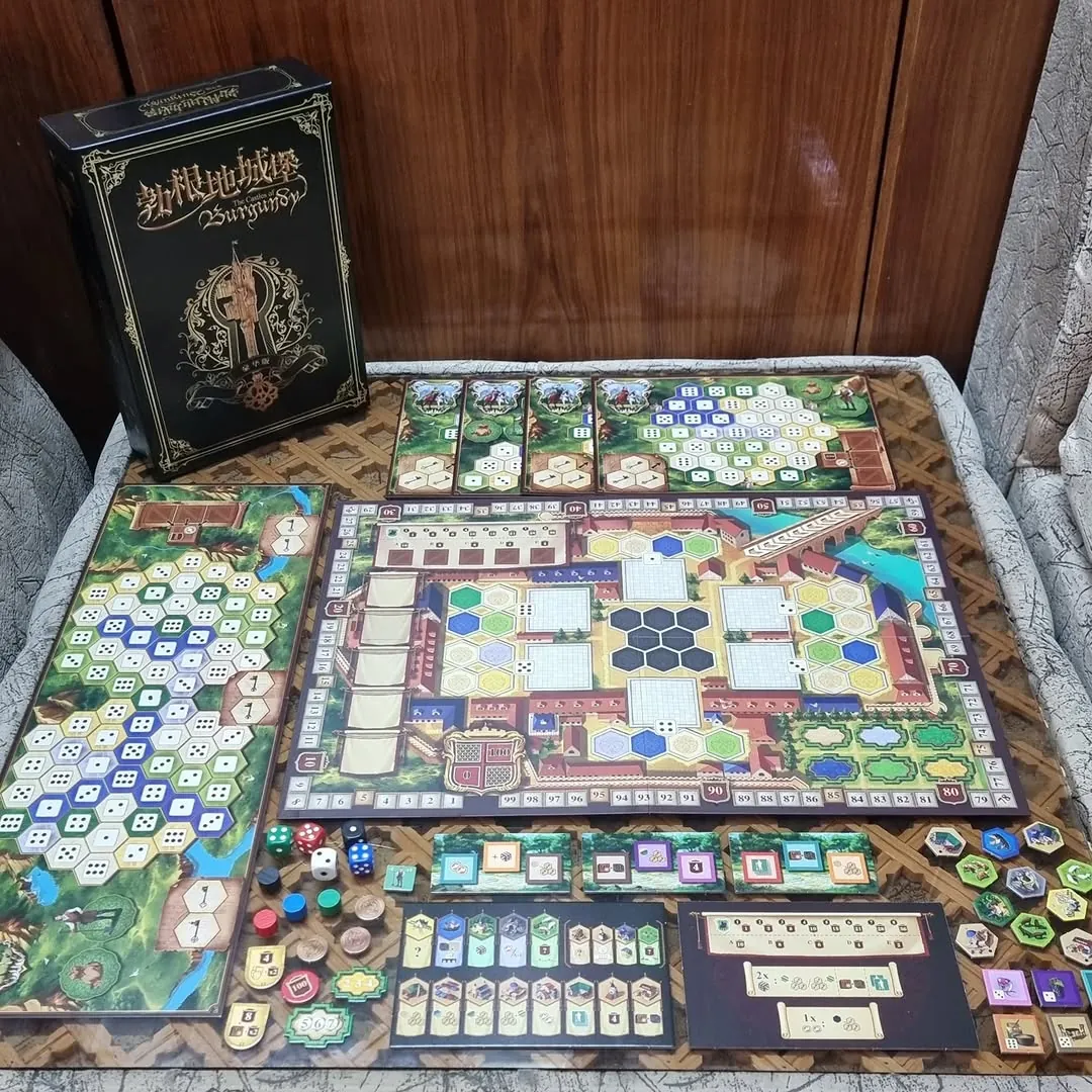 The Castles of Burgundy Board Game