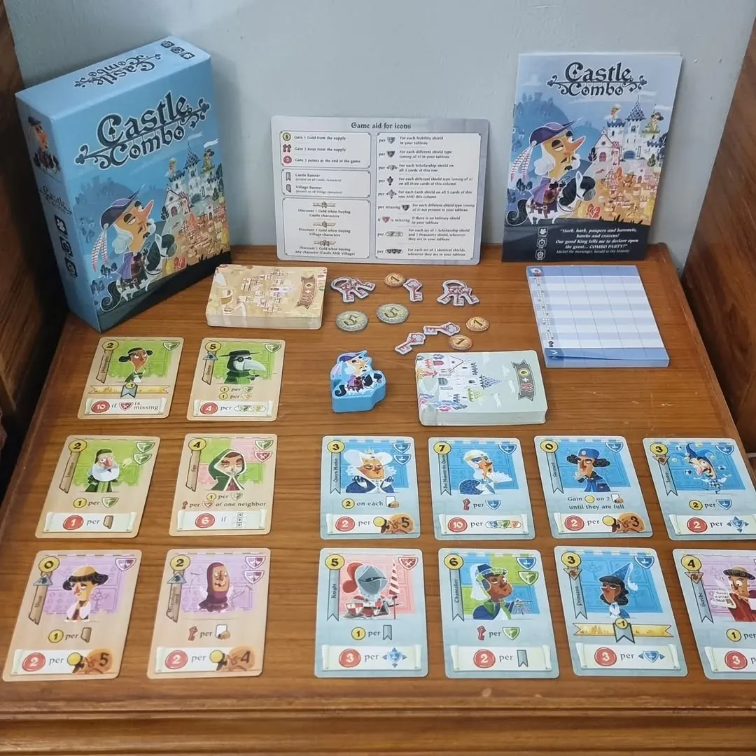 Castle Combo Board Game