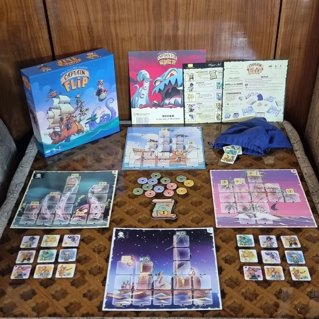 Captain Flip Board Game