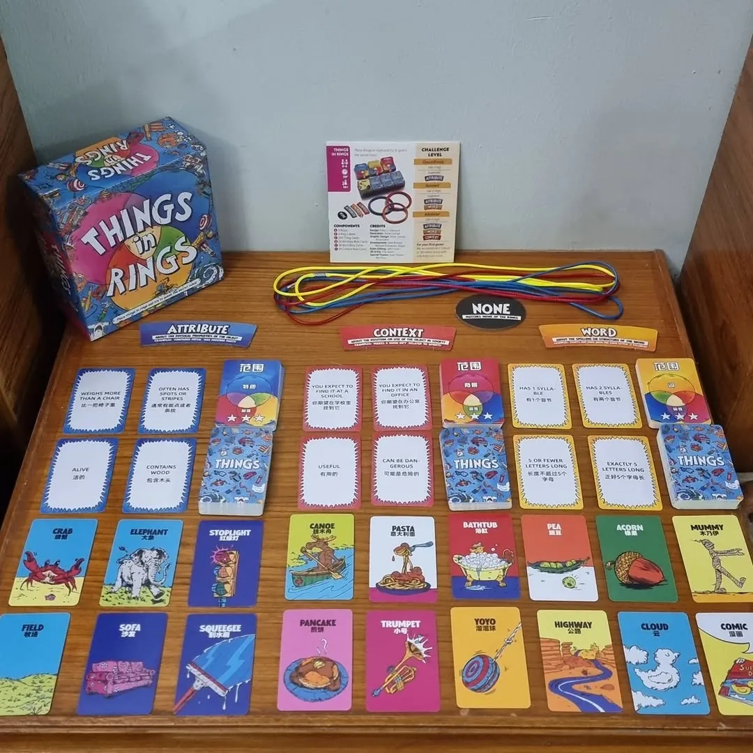 Things in Rings Board Game