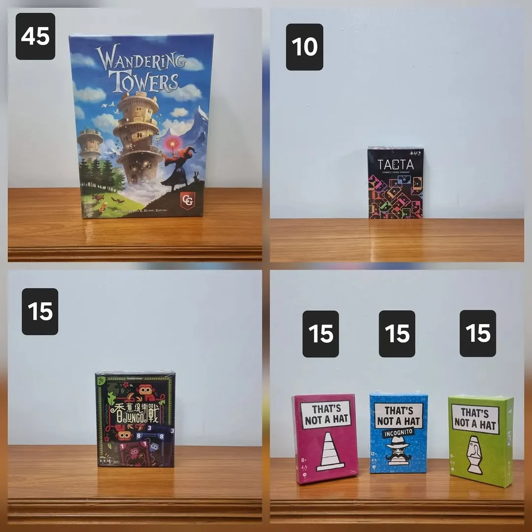 New Board Games Collection