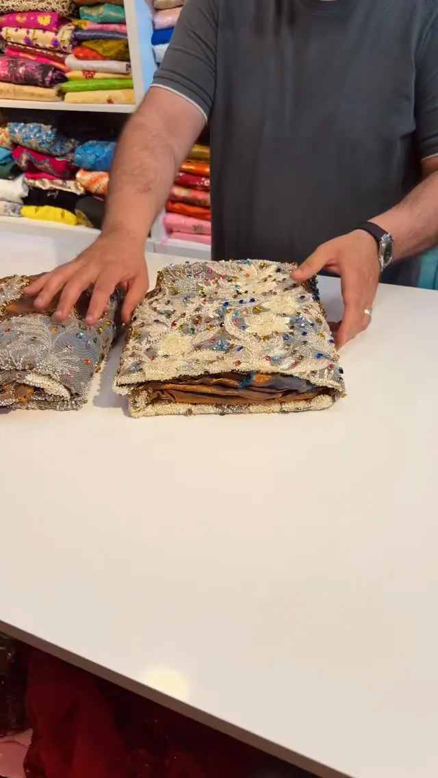 Embellished Traditional Fabric Set