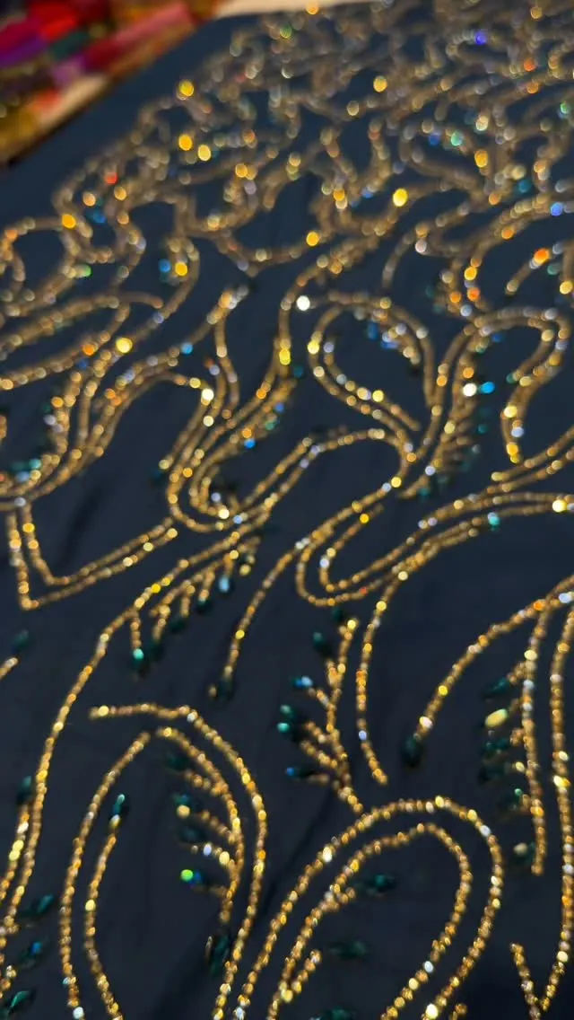 Beaded Embroidered Dress
