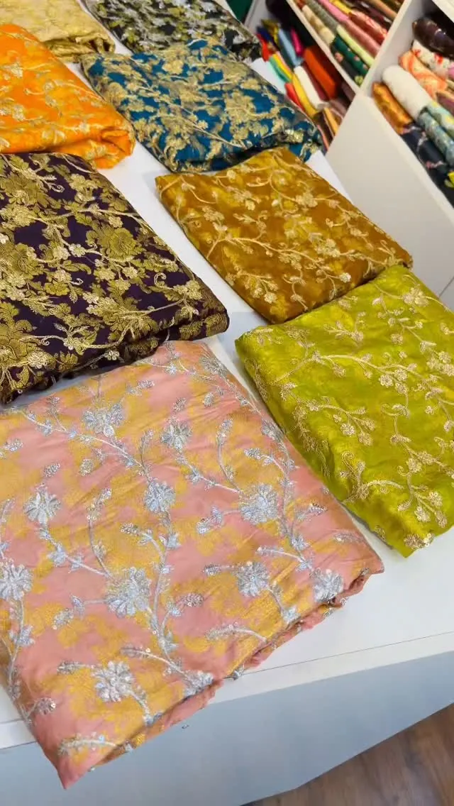 Embroidered Fabric