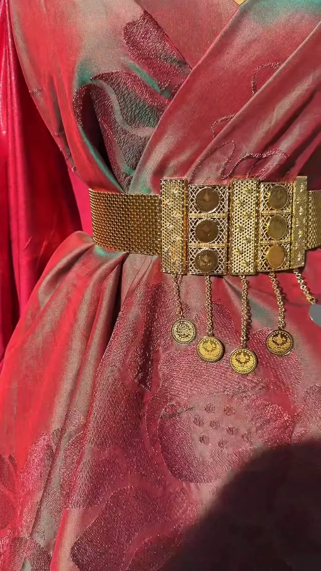 Traditional Kurdish Gold Coin Belt