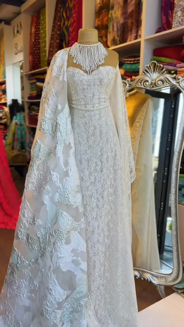 White Lace Dress