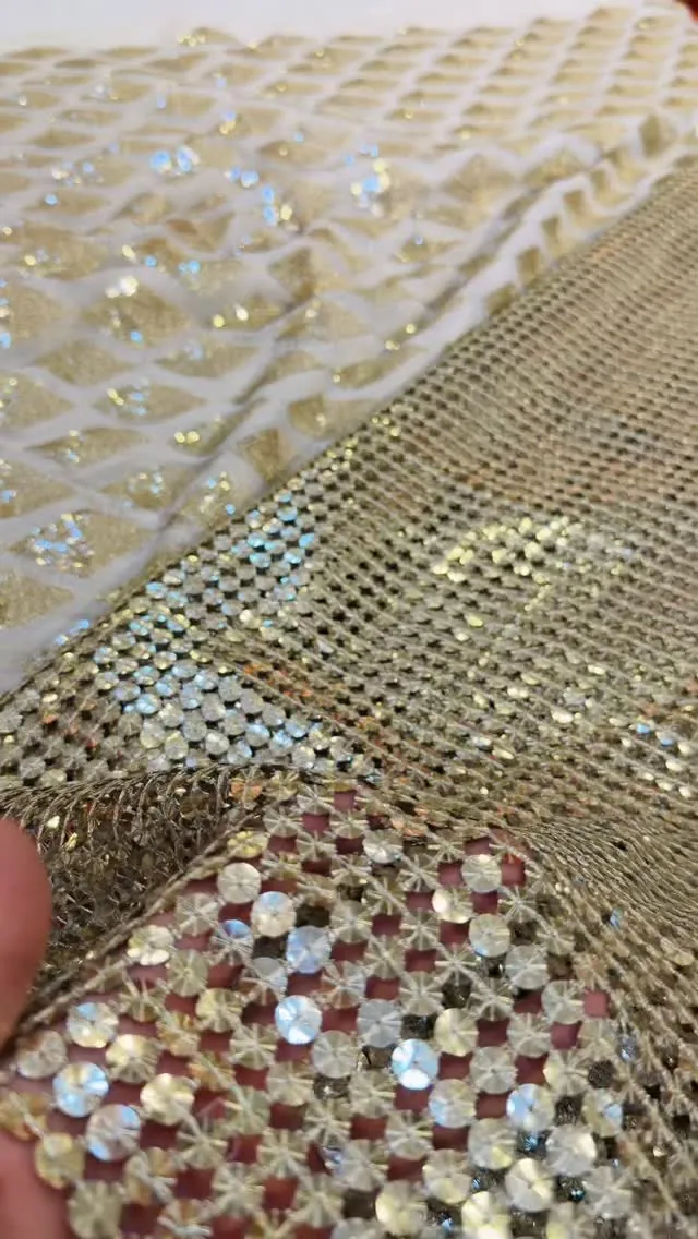 Gold Sequin Fabric