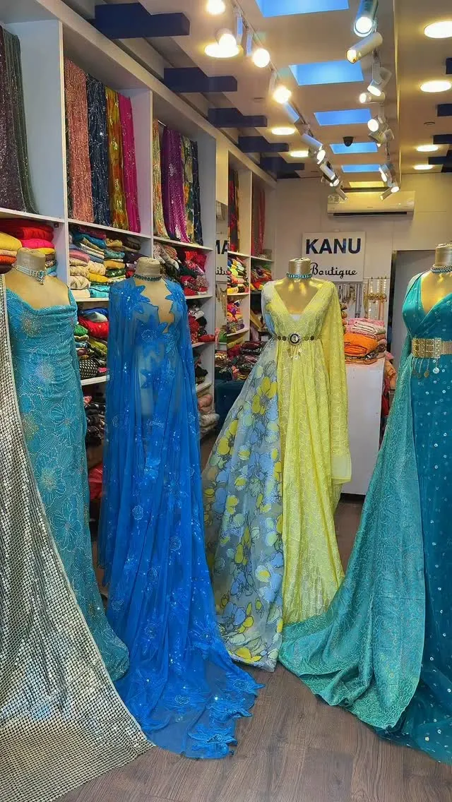 Blue Color Collection Gowns