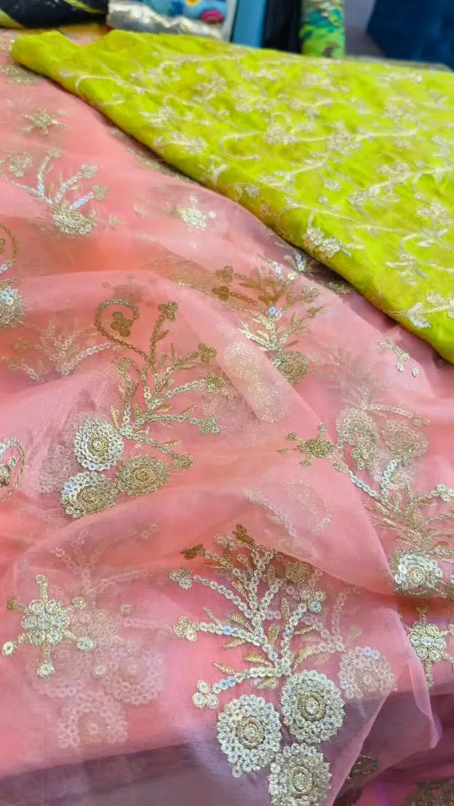 Embroidered Fabric