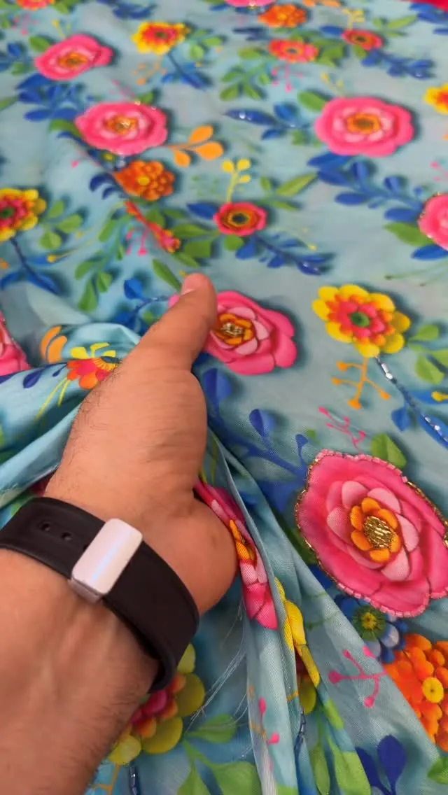 Floral Patterned Fabric