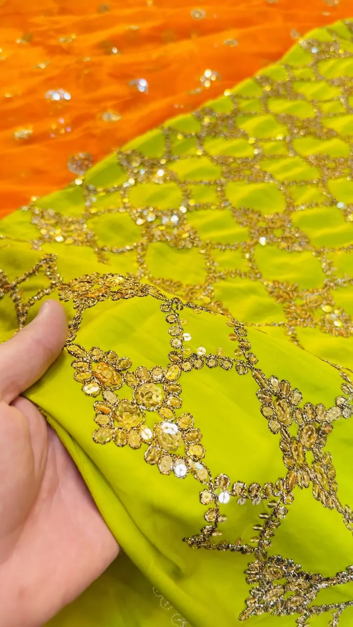 Embroidered Fabric