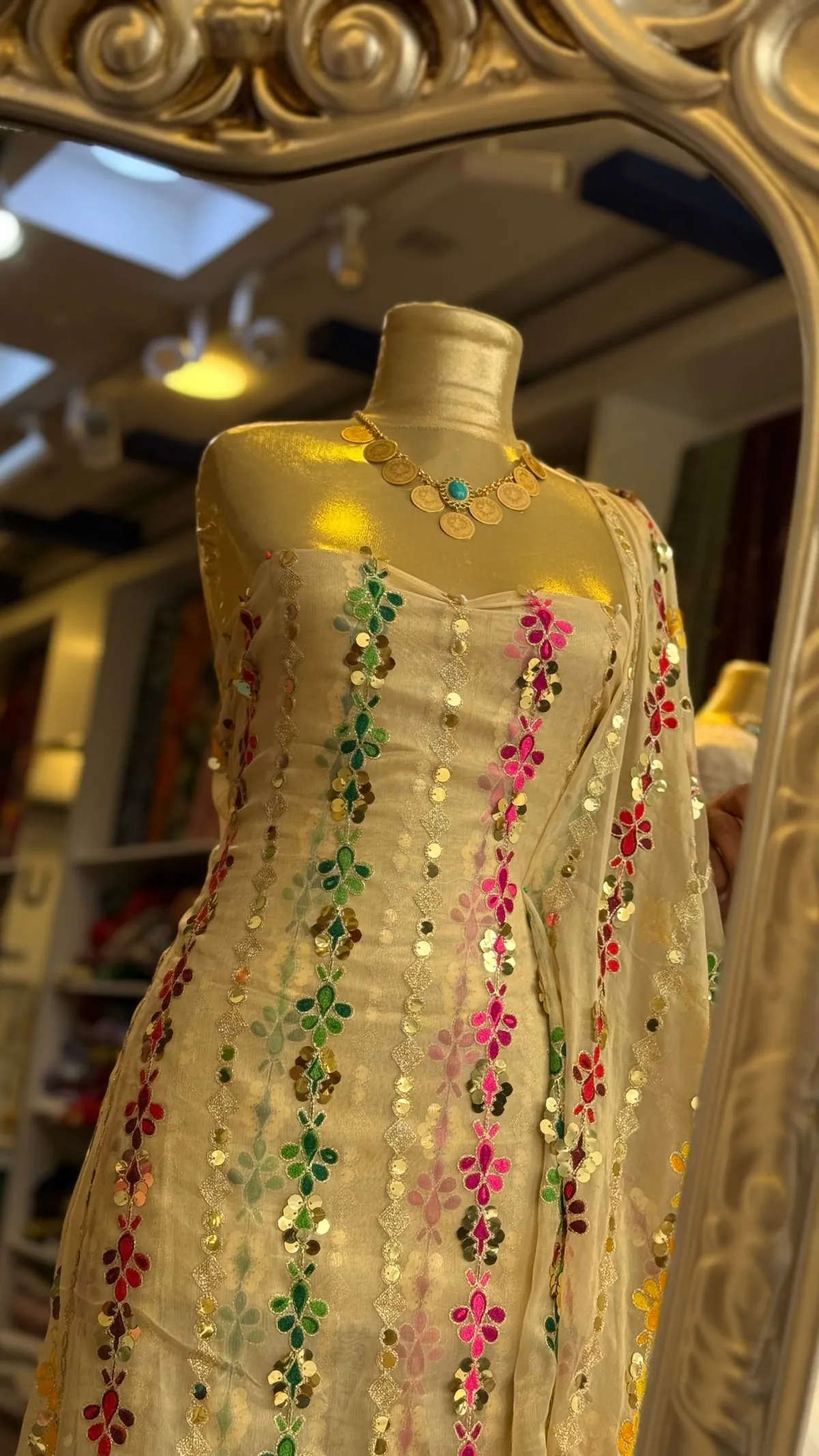 Embroidered Traditional Dress