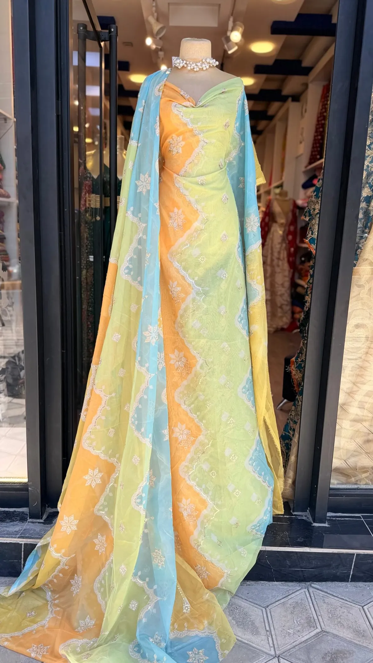 Colorful Traditional Dress