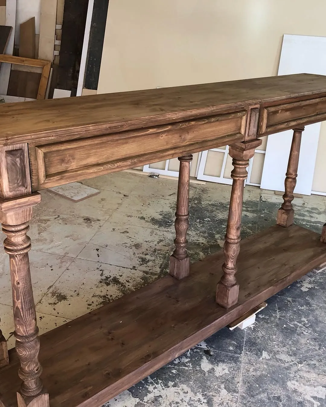 Wooden Console Table