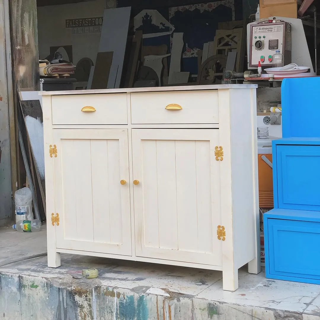 White Wooden Cabinet
