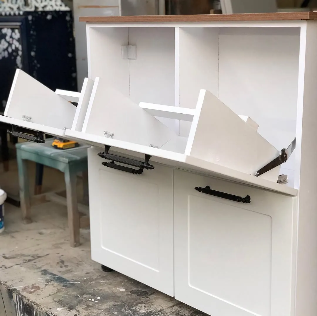 White Two-Door Storage Cabinet