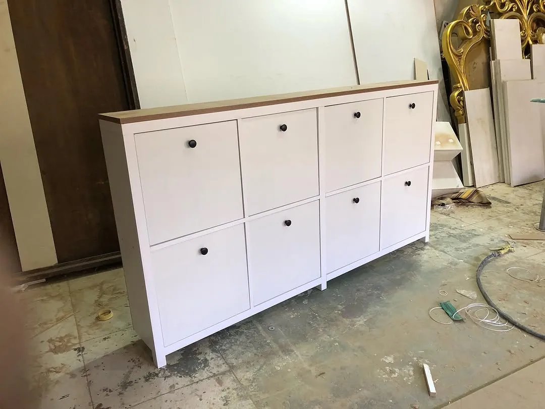 White Storage Cabinet