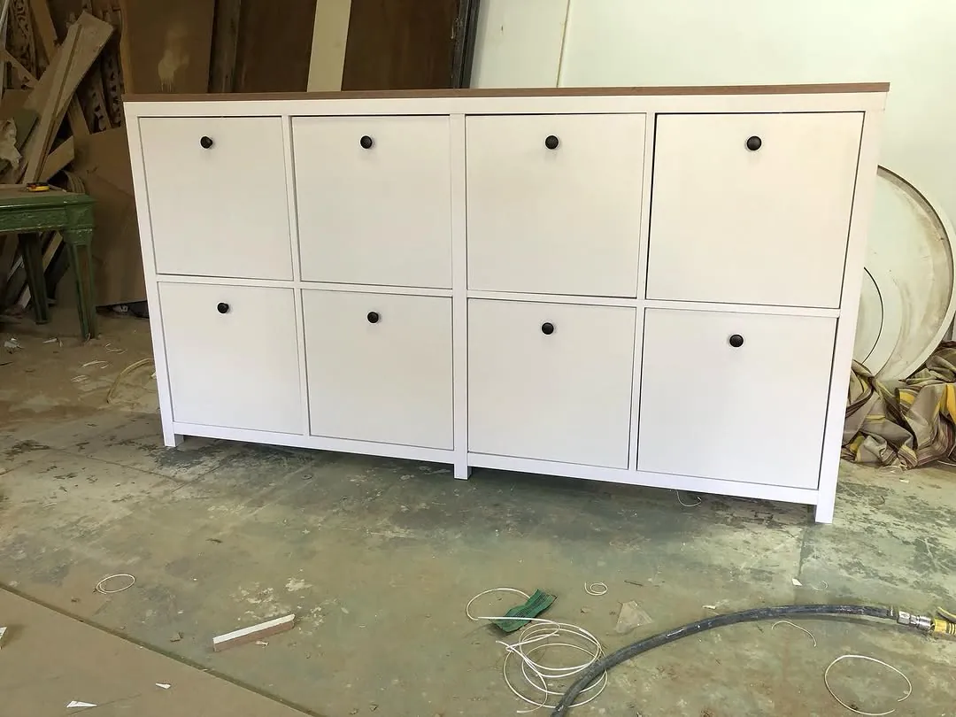White Storage Cabinet