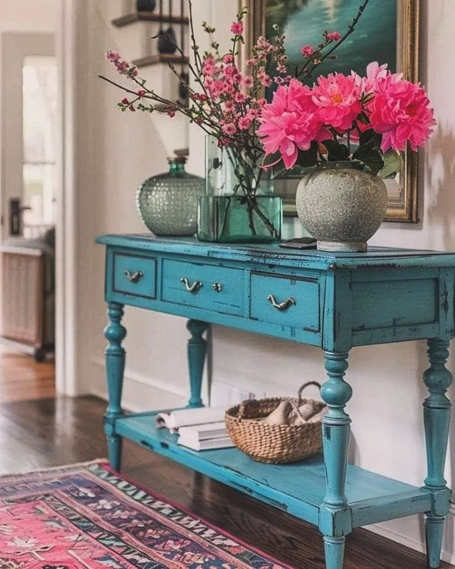 Wooden Console Table