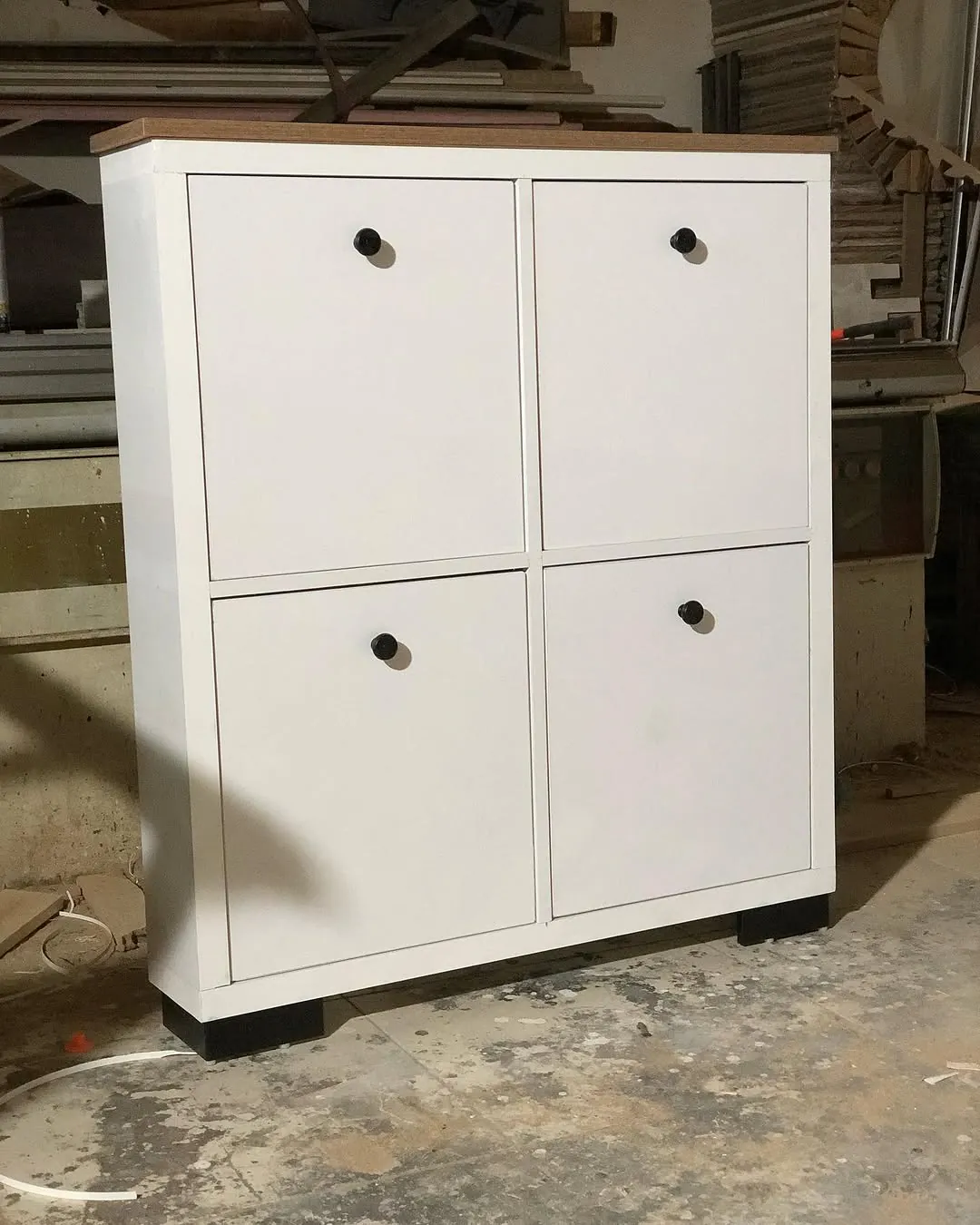 White Storage Cabinet