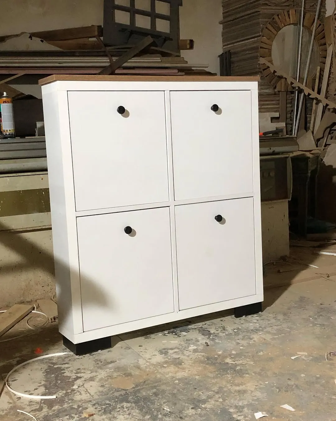 White Storage Cabinet