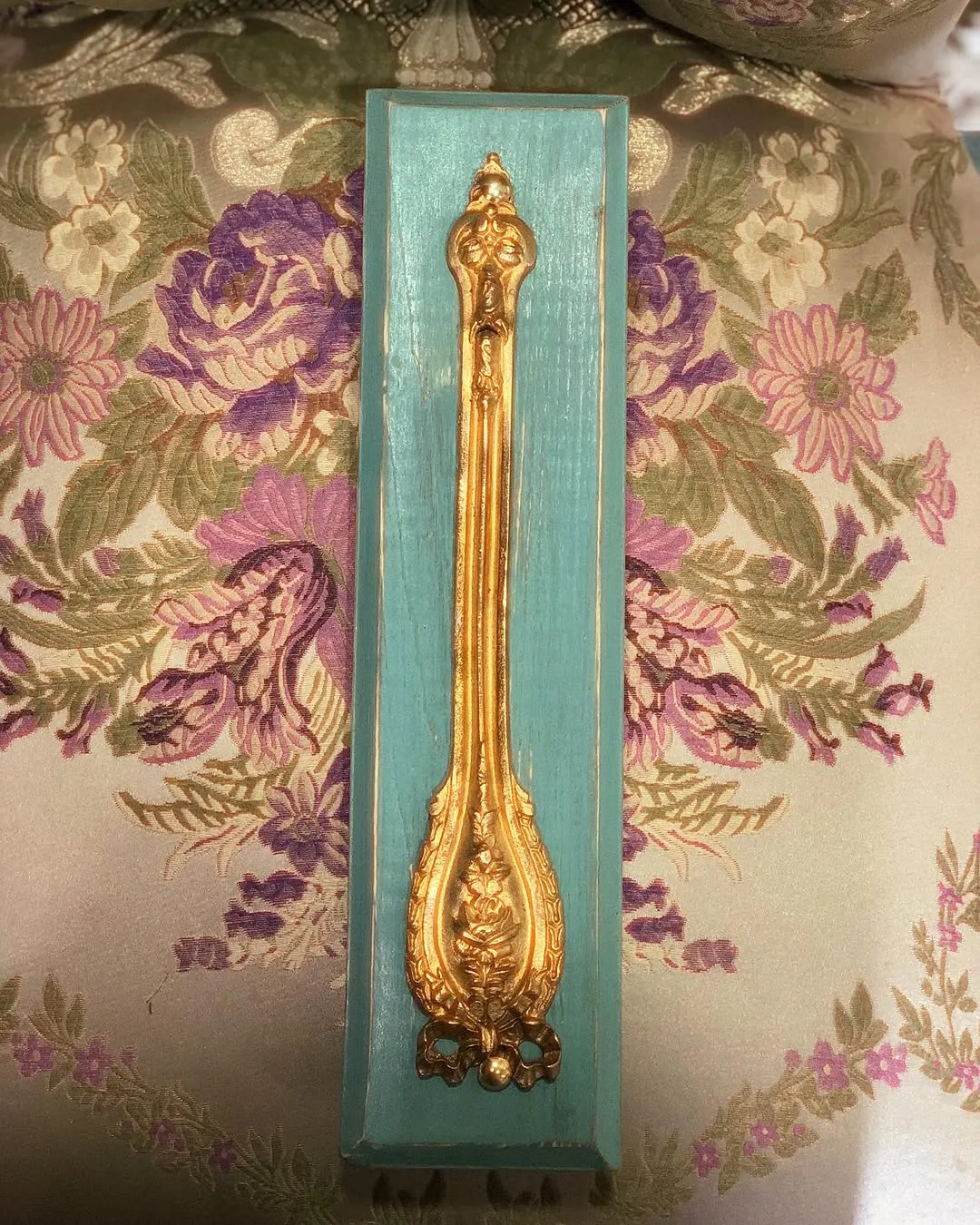 Vintage Decorative Gold-Toned Box