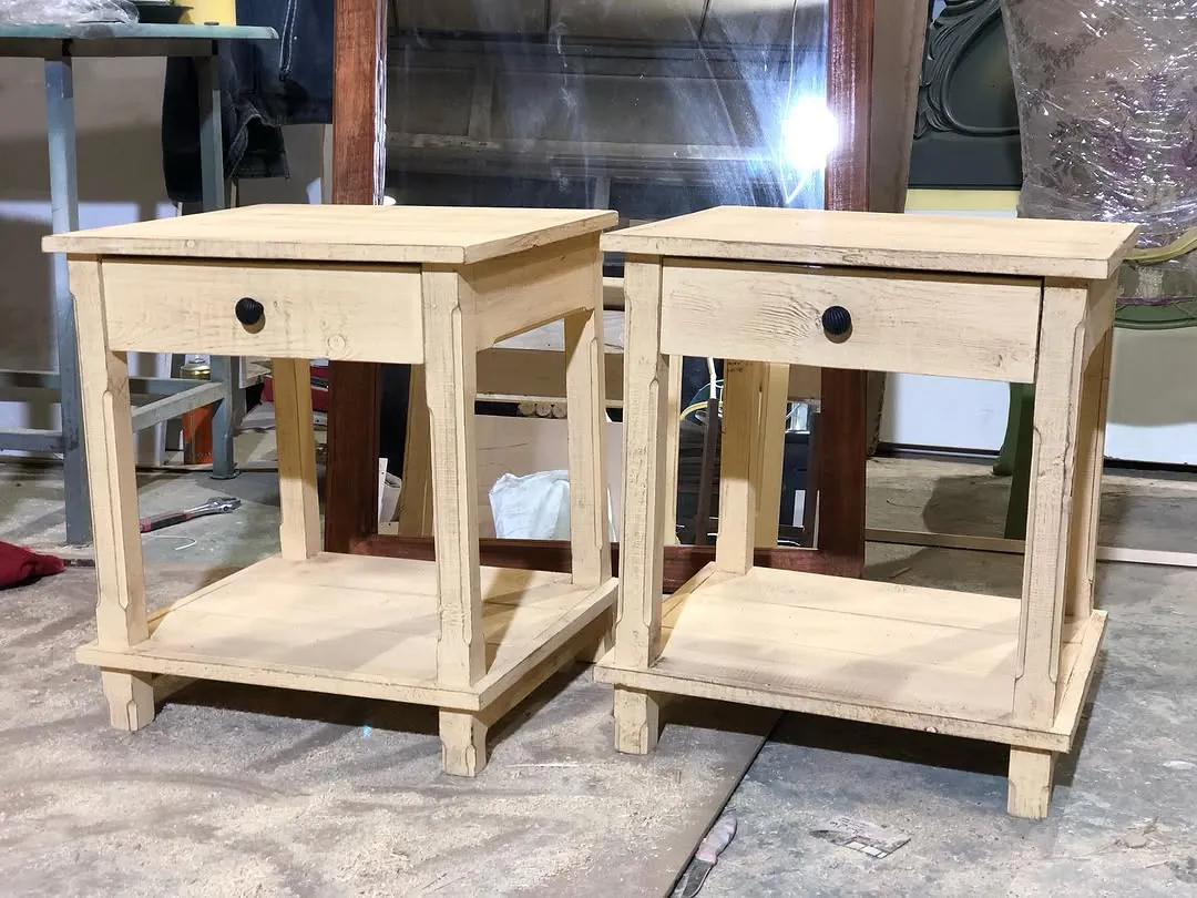 Wooden Bedside Tables