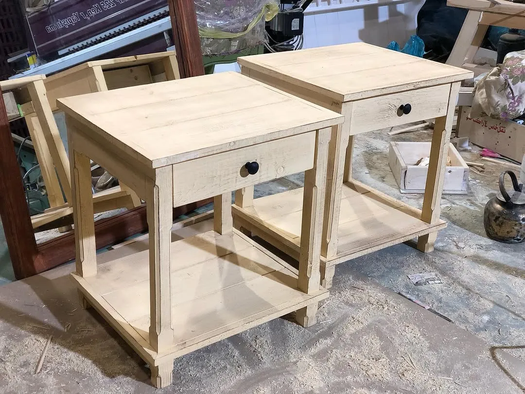 Wooden Bedside Tables