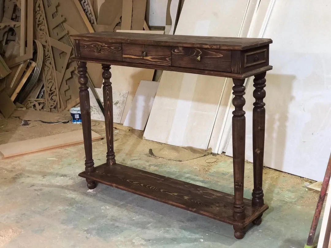 Wooden Console Table