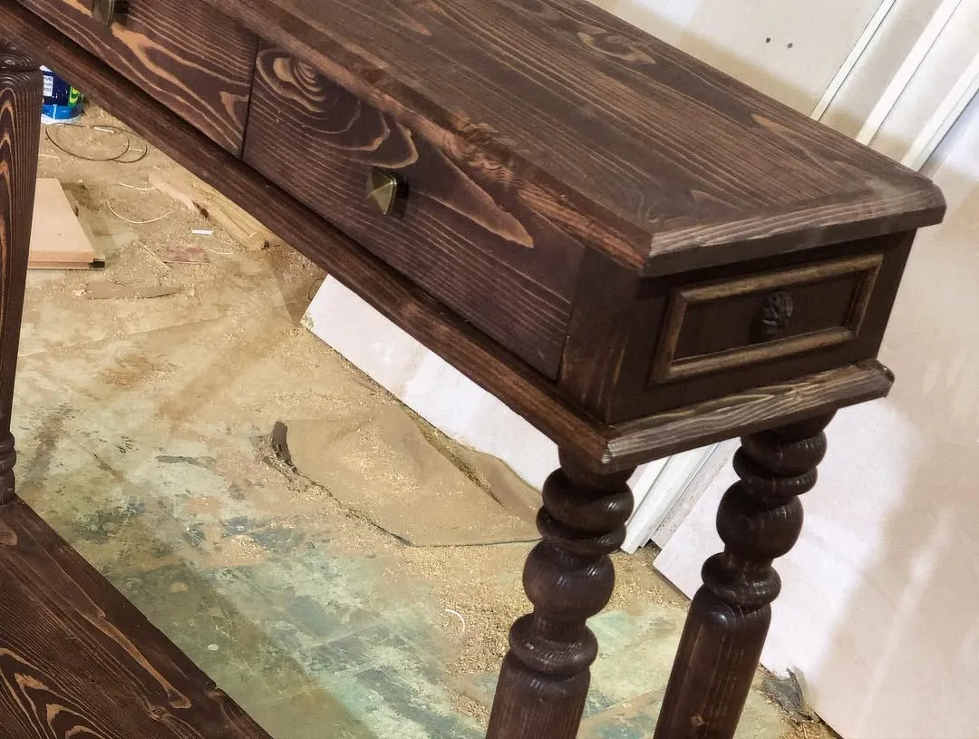 Wooden Console Table
