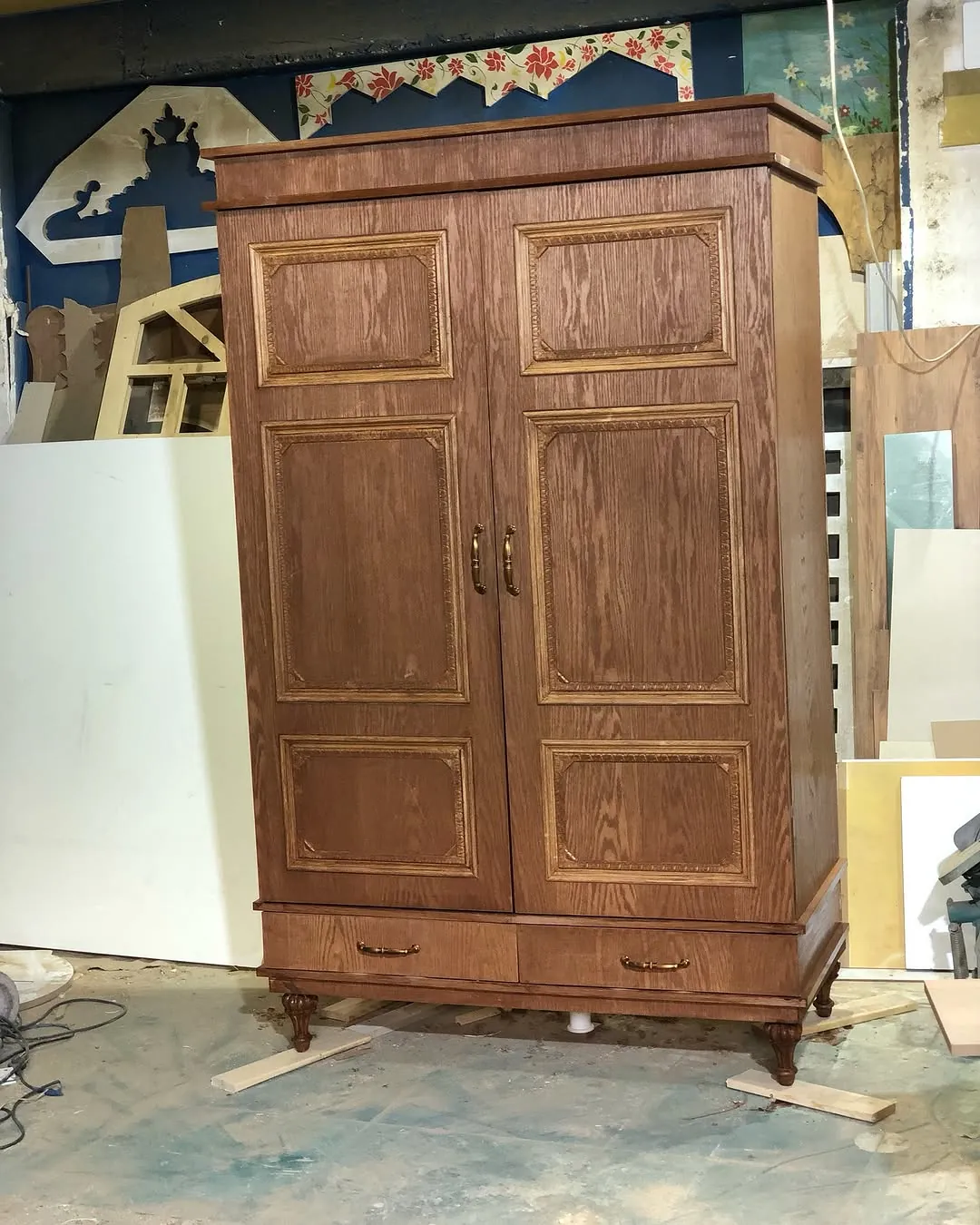 Wooden Wardrobe