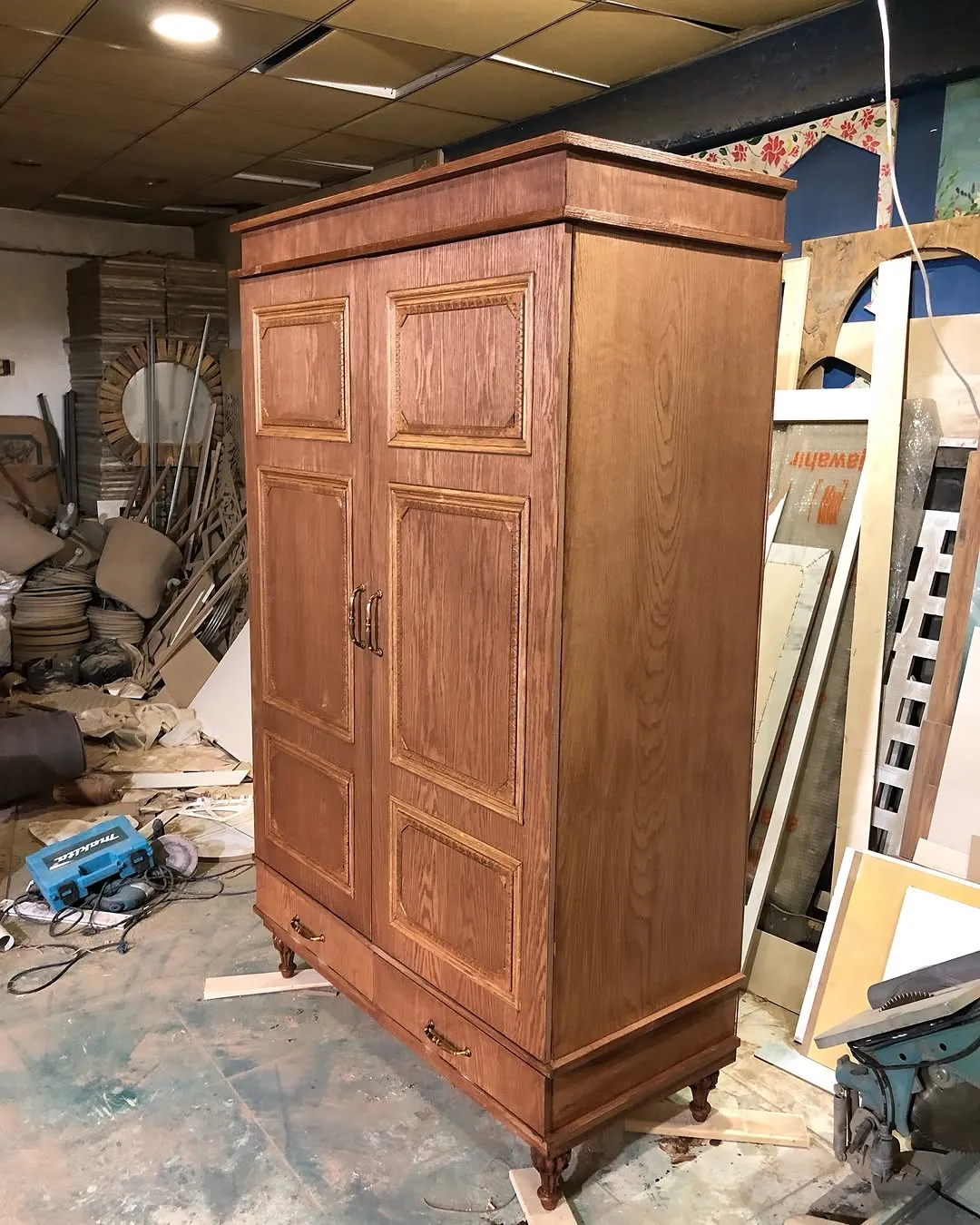 Wooden Wardrobe