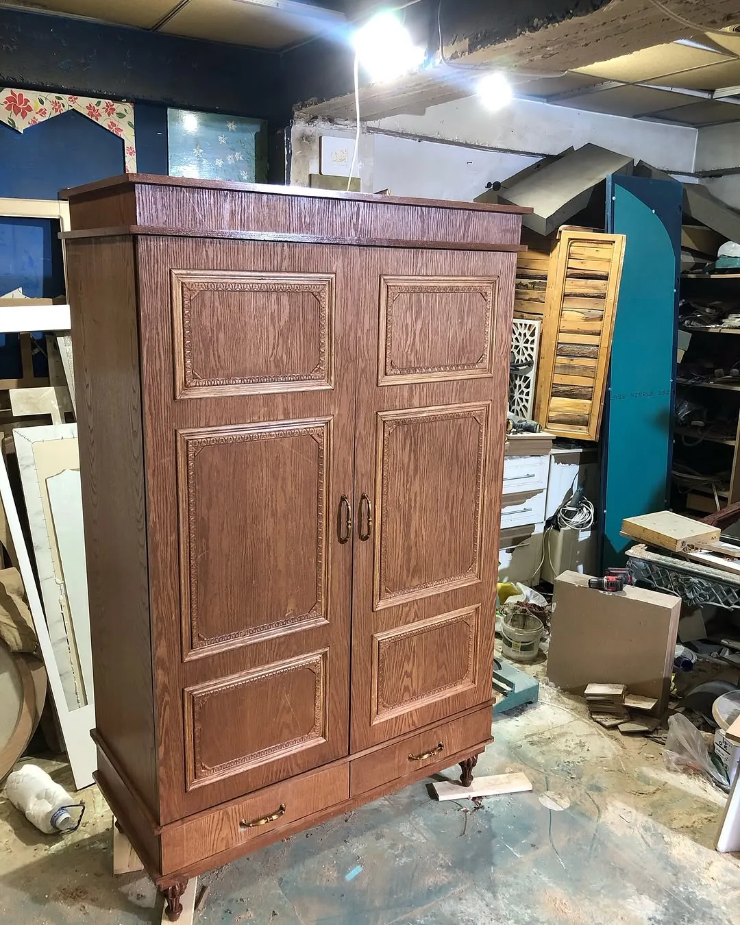 Wooden Wardrobe