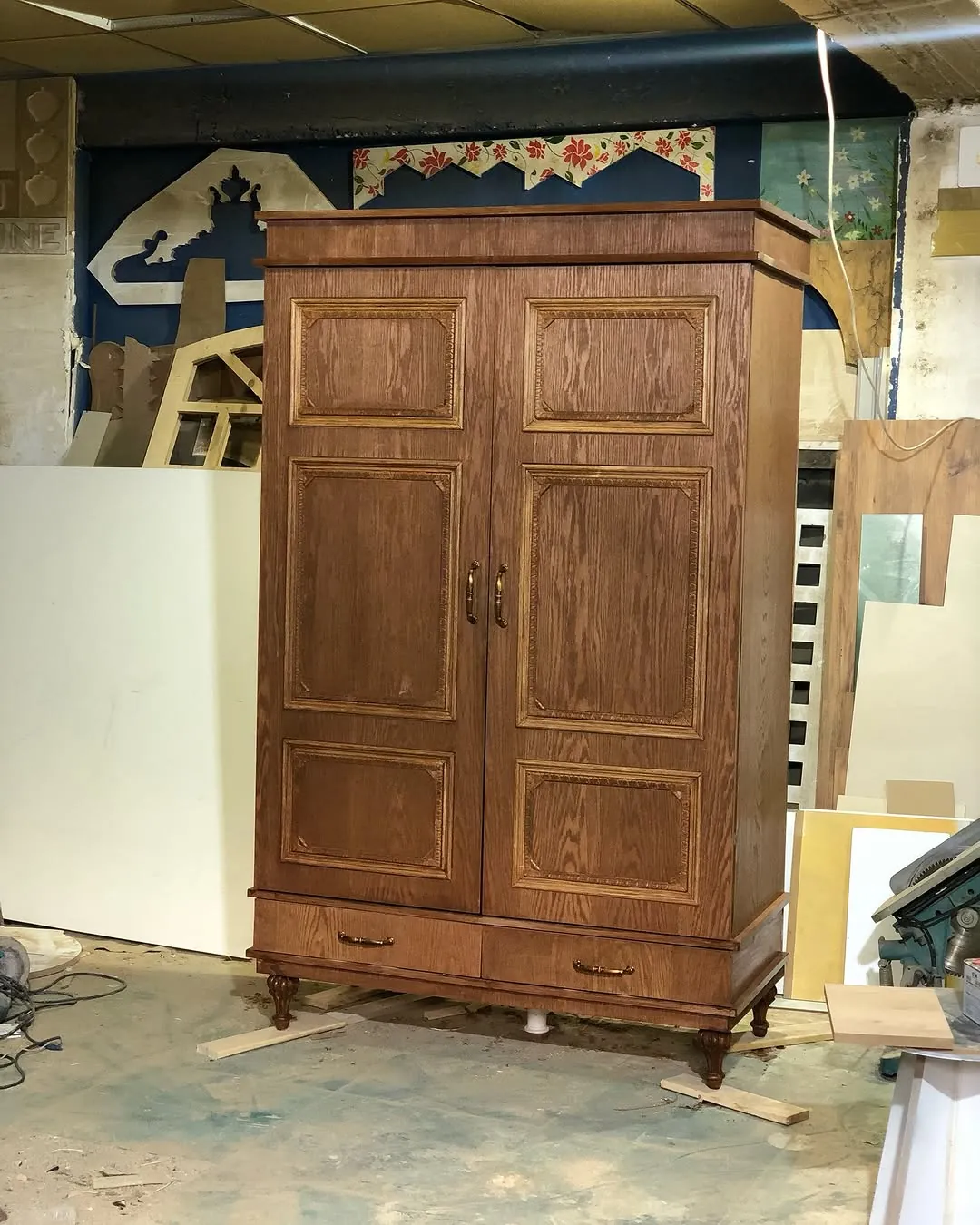 Wooden Wardrobe