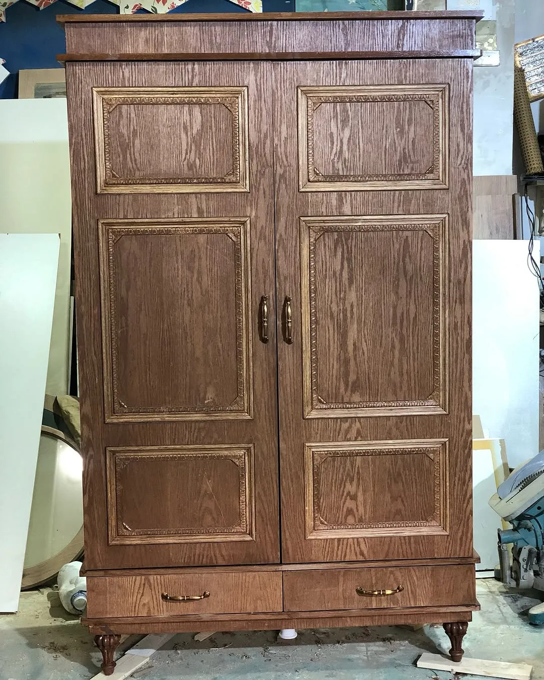 Wooden Wardrobe