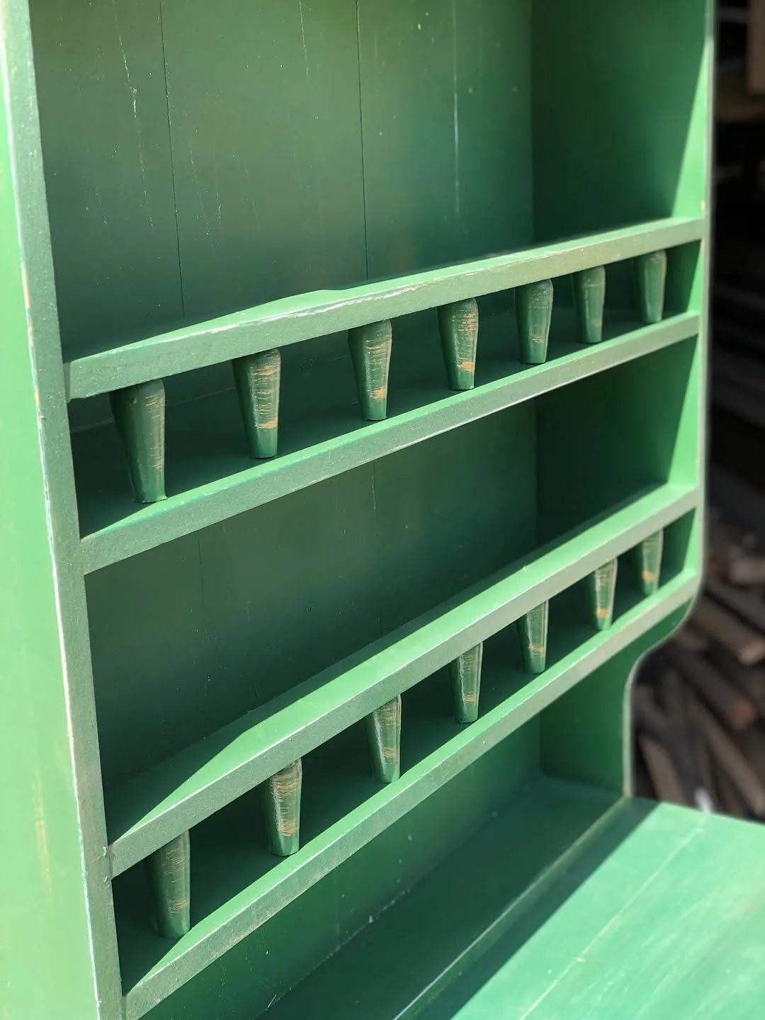 Vintage Style Green Cabinet