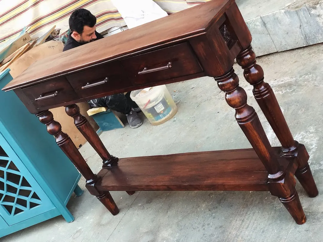 Wooden Console Table