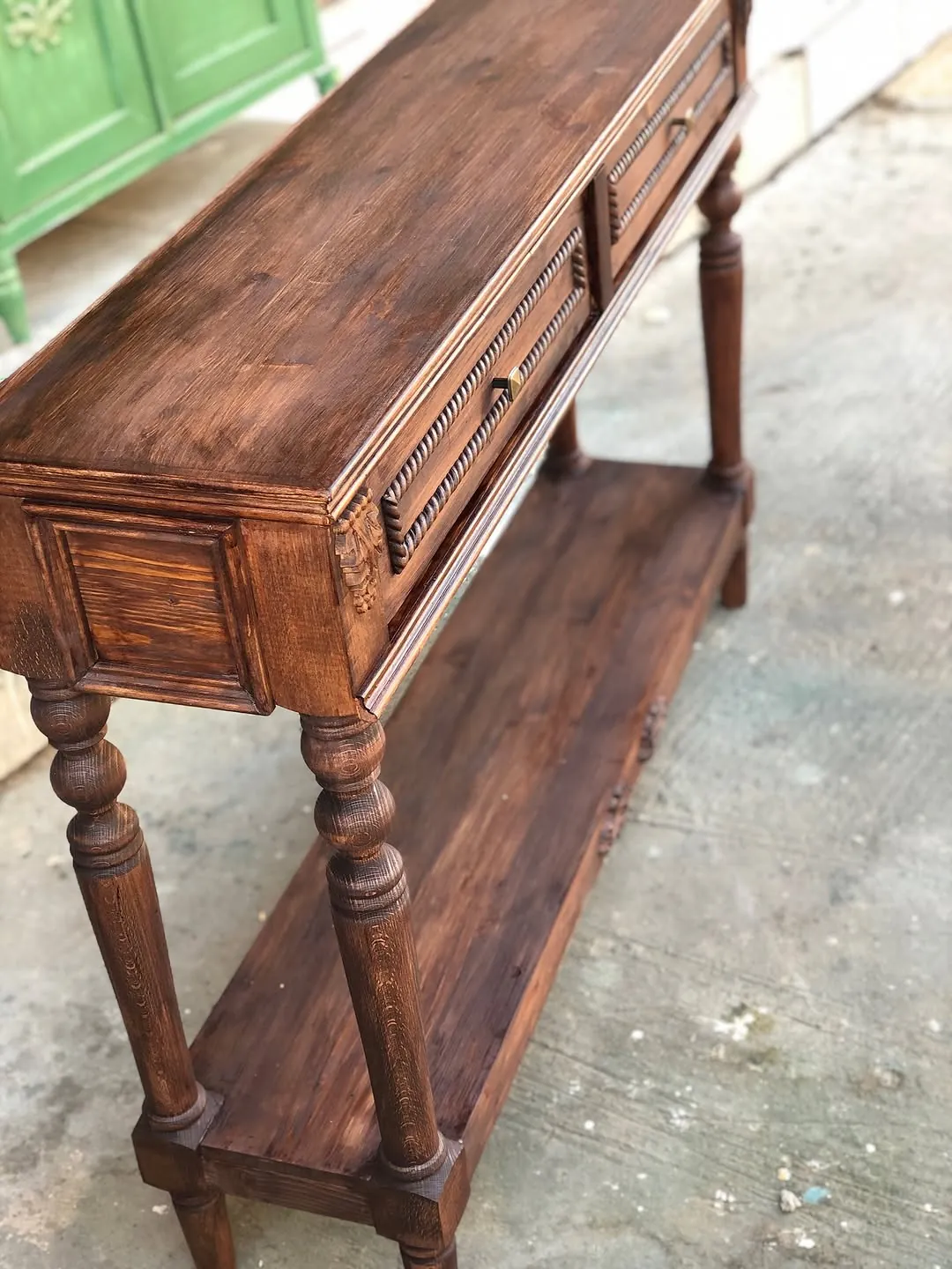Wooden Console Table