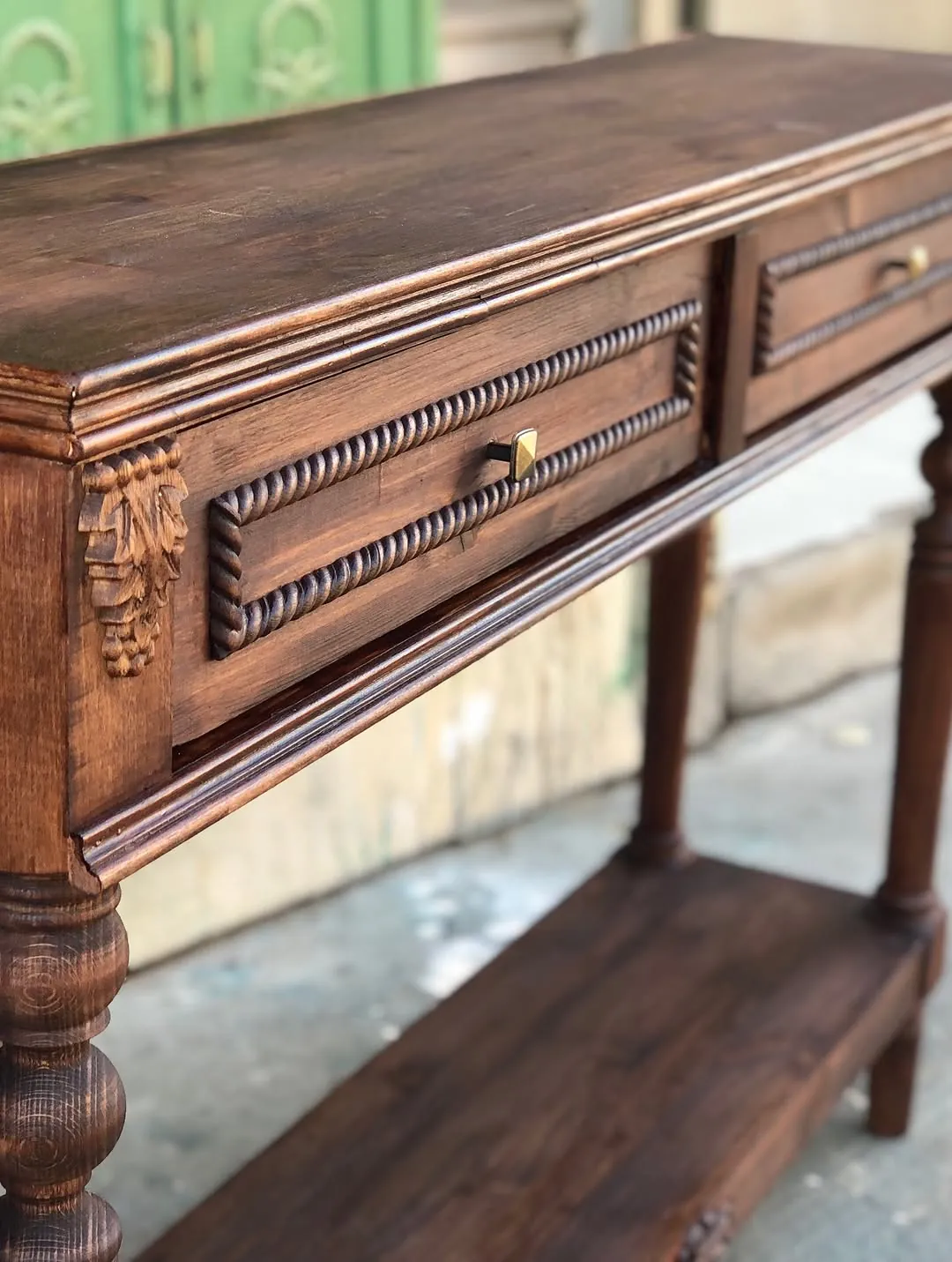 Wooden Console Table