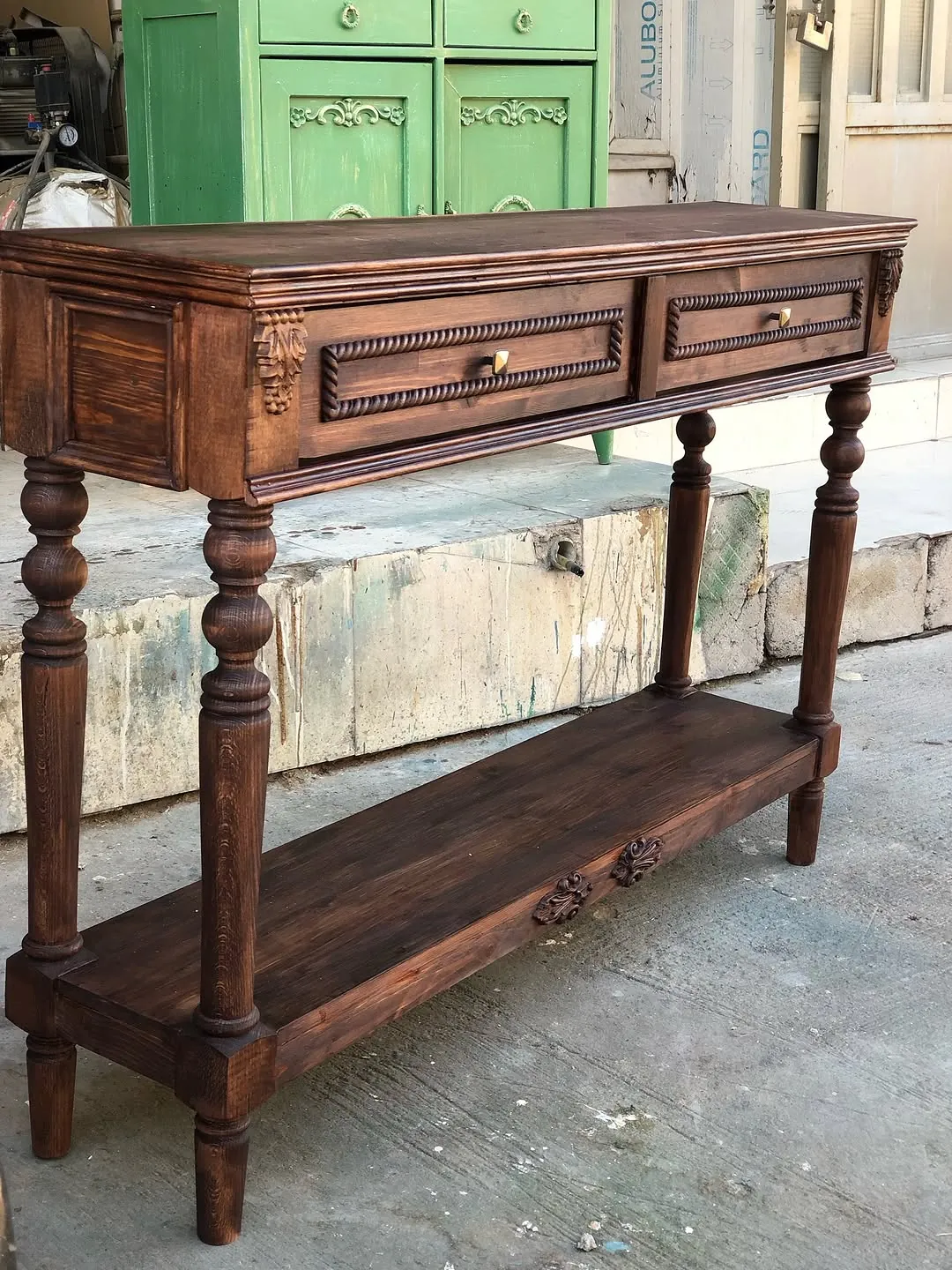 Wooden Console Table