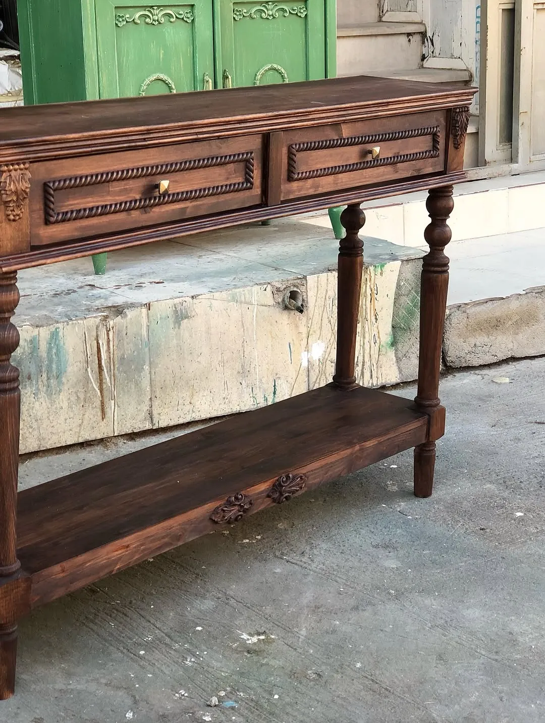Wooden Console Table