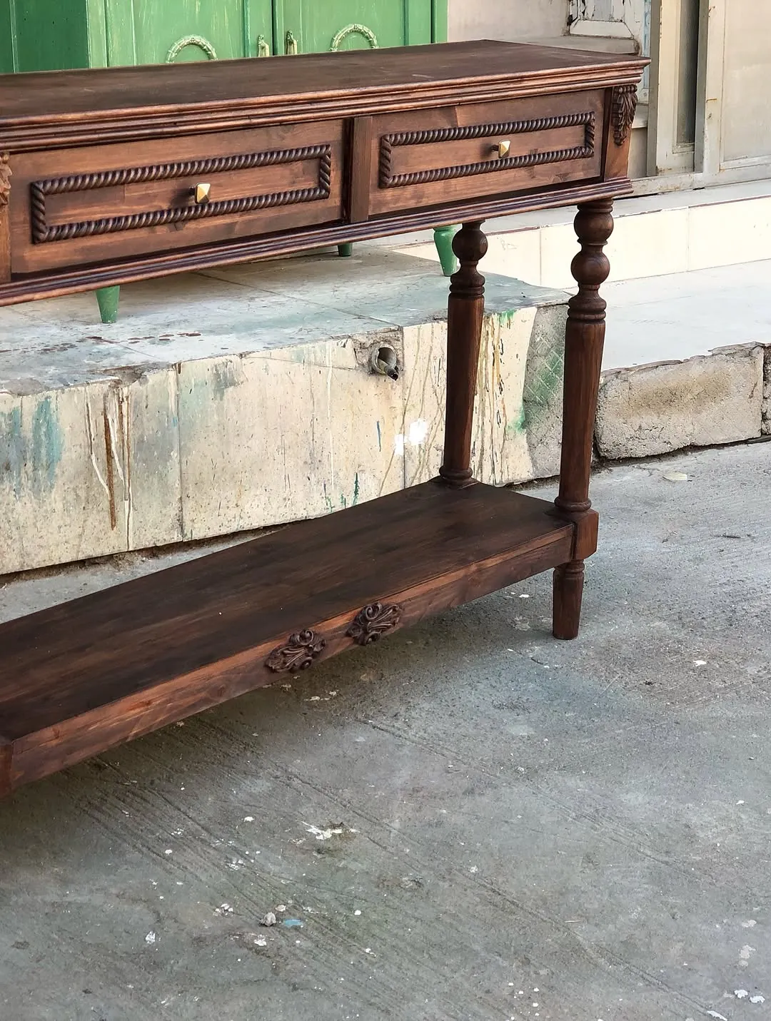 Wooden Console Table