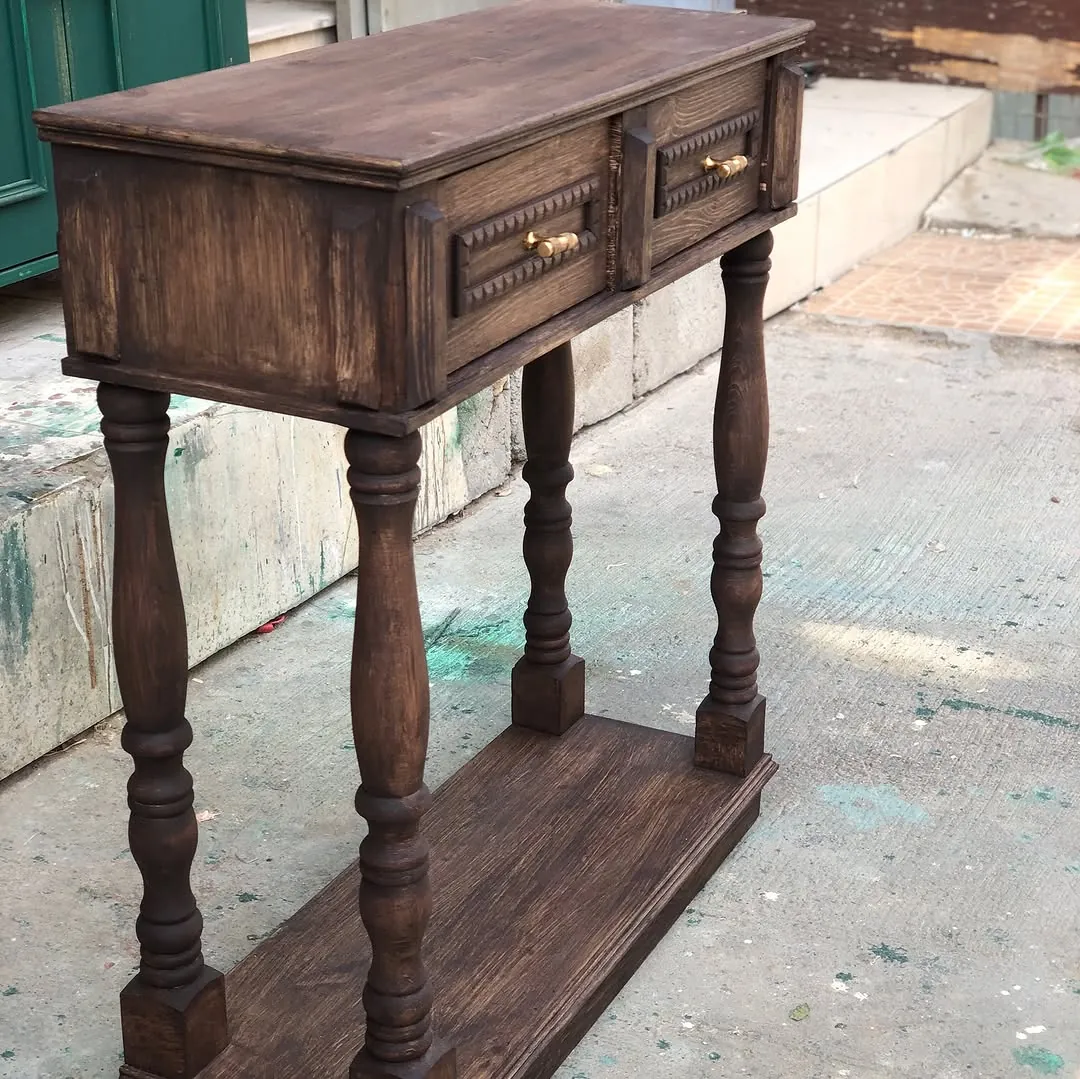 Classic Wooden Console Table