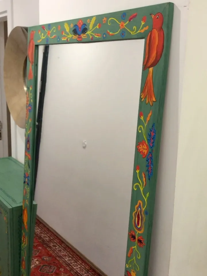 Hand-painted Decorative Mirror